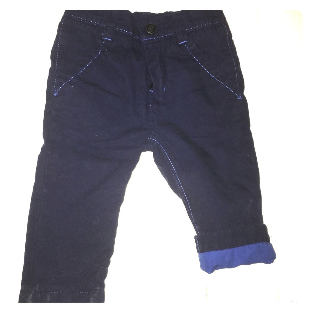 Little Marc Jacobs Blue Chino baby pants